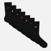7-Pack Embroidered Socks