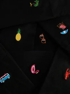 7-Pack Embroidered Socks