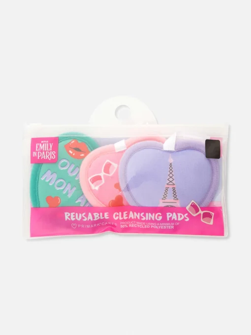 3-Pack Emily In Paris Reusable Cleansing Pads