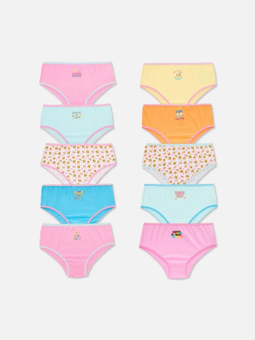 10-Pack Emoji Print Briefs