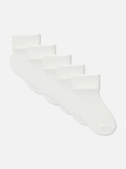 5-Pack Essential Ankle Socks