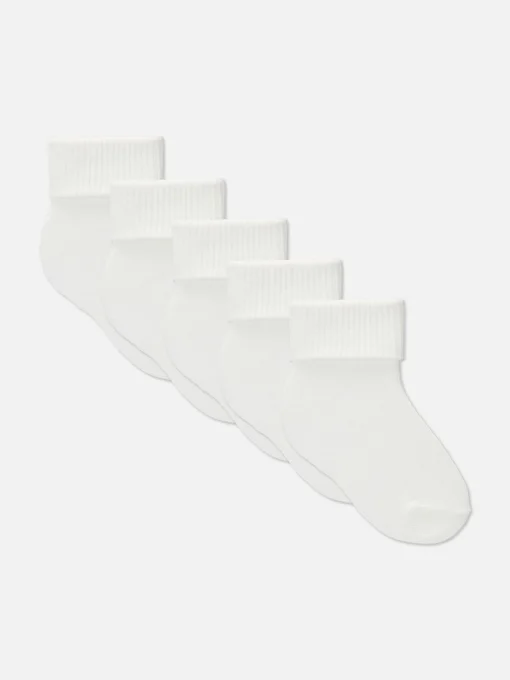 5-Pack Essential Ankle Socks