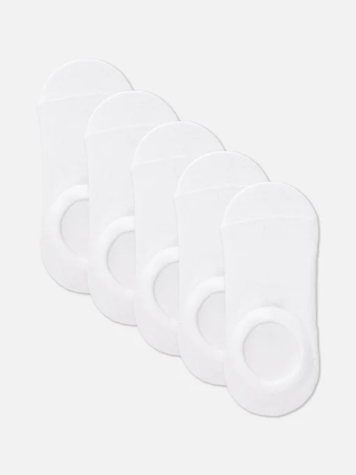 5-Pack Essential Invisible Socks