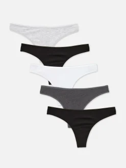 5-Pack Essential Thongs