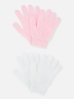 2-Pack Exfoliating Gloves