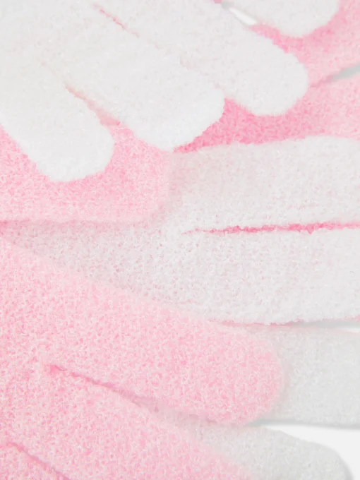 2-Pack Exfoliating Gloves