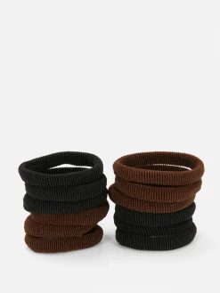 20-Pack Fabric Hair Ties