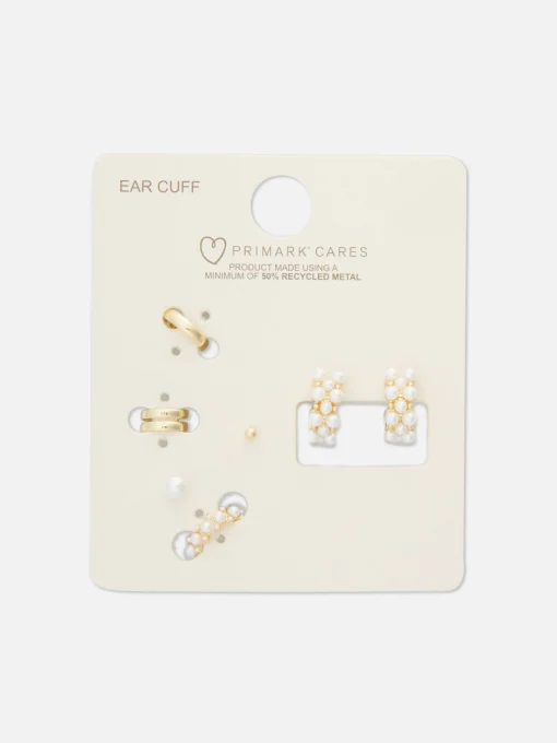 6-Pack Faux Pearl Earrings