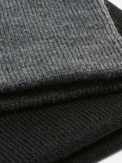 2-Pack Fine Knit Beanie Hats