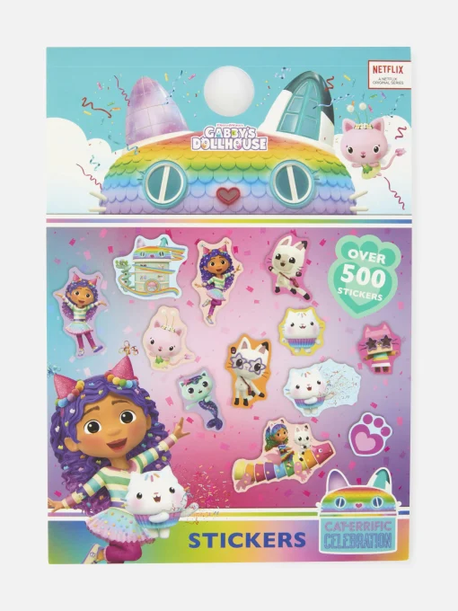 500-Pack Gabby’s Dollhouse Stickers