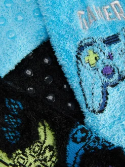 2-Pack Game Controller Fluffy Socks