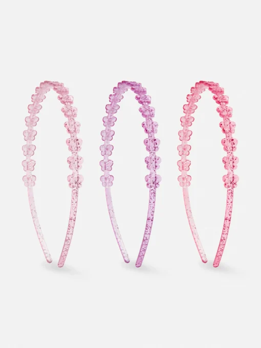 3-Pack Glitter Headbands