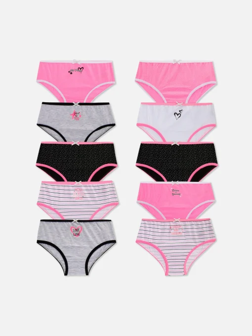 10-Pack Graphic Briefs
