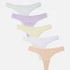 5-Pack Graphic Thongs