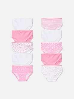 10-Pack Hearts And Stars Briefs
