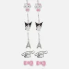 6-Pack Hello Kitty Earrings