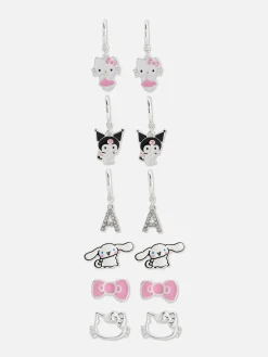 6-Pack Hello Kitty Earrings