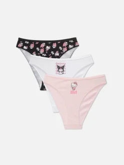 3-Pack Hello Kitty High Leg Briefs