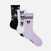 2-Pack Hello Kitty Kuromi Crew Socks