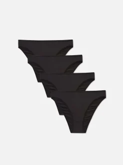4-Pack High Leg Briefs