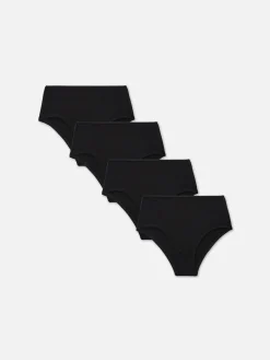 4-Pack High Waist Full Briefs