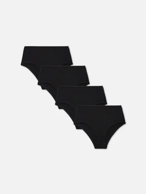 4-Pack High Waist Full Briefs