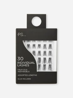 30-Pack Individual Eyelashes