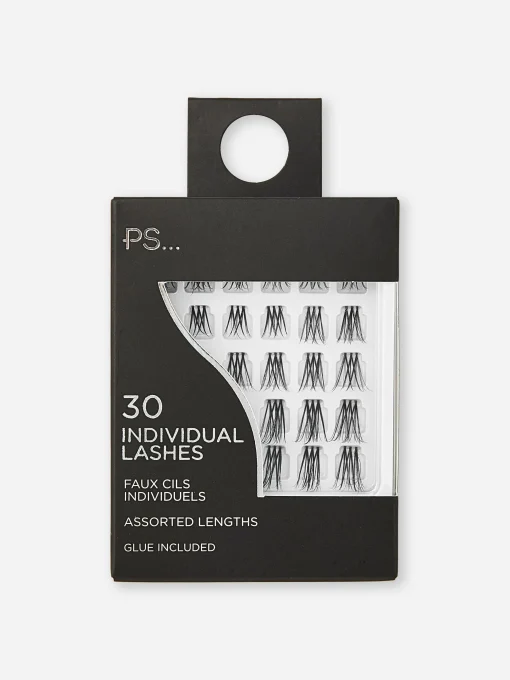 30-Pack Individual Eyelashes