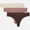 3-Pack Invisible Thongs