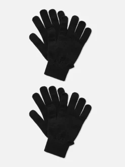 2-Pack Knit Gloves