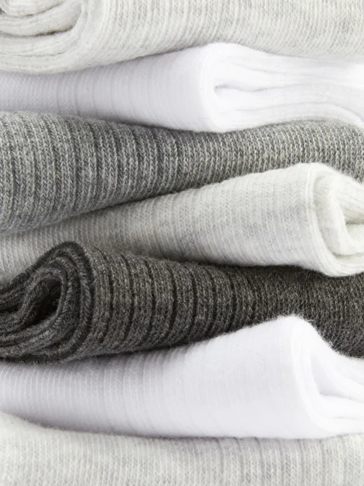 7-Pack Knit Sneaker Socks