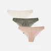 3-Pack Lace Brazilian Briefs
