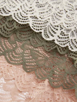 3-Pack Lace Brazilian Briefs