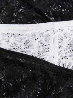 3-Pack Lace Brazilian Briefs