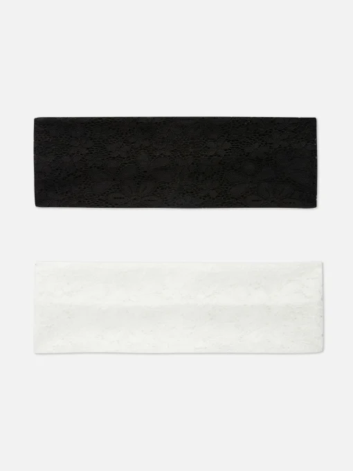2-Pack Lace Headbands