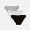3-Pack Lace Trim Mini Briefs