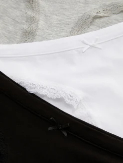 3-Pack Lace Trim Mini Briefs