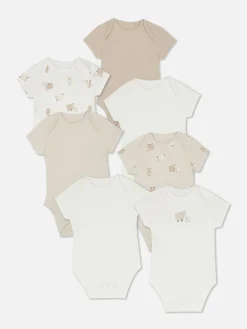 7-Pack Lamb Short Sleeve Bodysuits