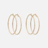 2-Pack Large Hoop Earrings