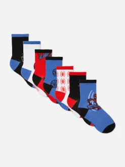 7-Pack Marvel Spider-Man Ankle Socks