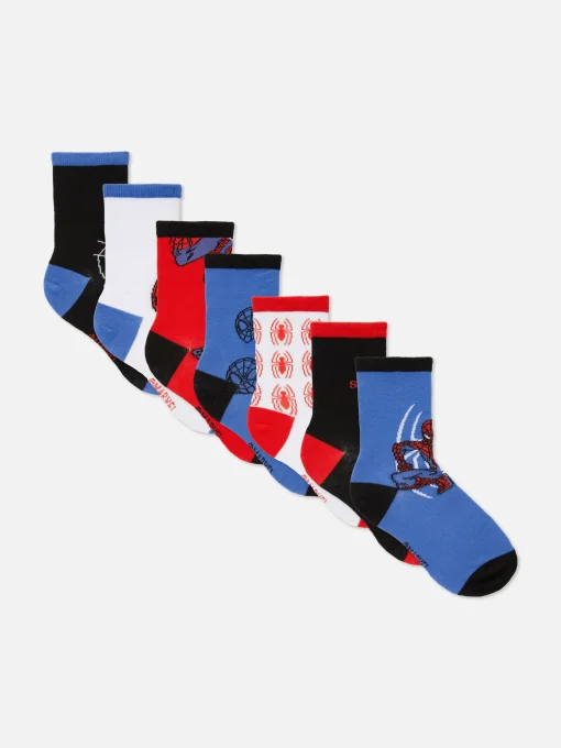 7-Pack Marvel Spider-Man Ankle Socks