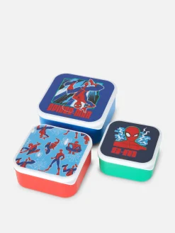 3-Pack MARVEL Spider-Man Lunch Boxes