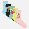 5-Pack Men's SpongeBob SquarePants Socks