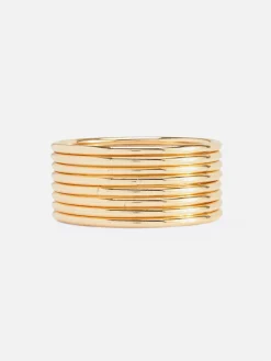 8-Pack Metallic Bangles