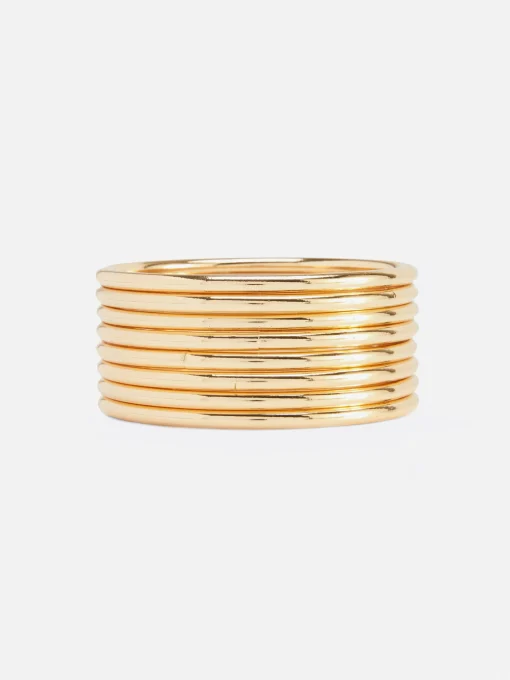 8-Pack Metallic Bangles