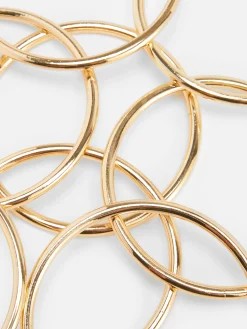 8-Pack Metallic Bangles