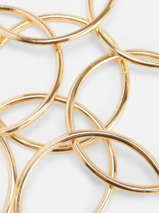 8-Pack Metallic Bangles
