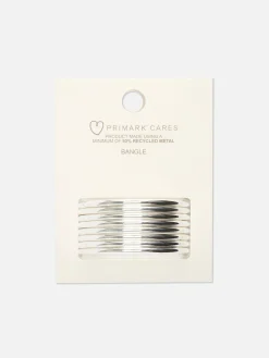 8-Pack Metallic Bangles
