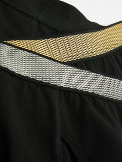 3-Pack Metallic Waistband Boxer Briefs