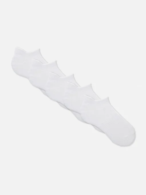 5-Pack Microfiber Sneaker Socks